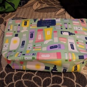 NWOT Clinique Kate Spade New York Makeup Cosmetics Bag 💄